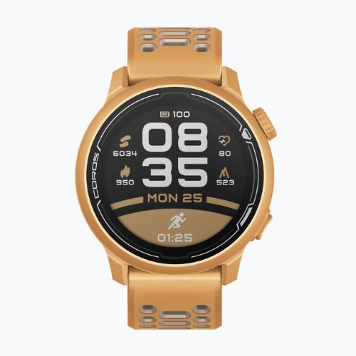 Zegarek COROS PACE 2 Premium GPS Silicone Band gold WPACE2