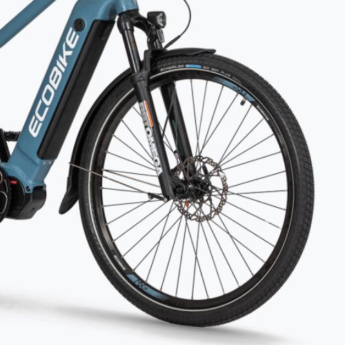 Rower elektryczny EcoBike MX500 48V 13Ah 624Wh X500 Greenway blue