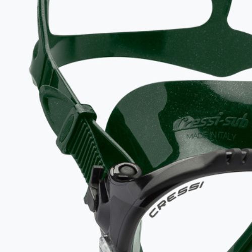 Maska do nurkowania Cressi Matrix green/green