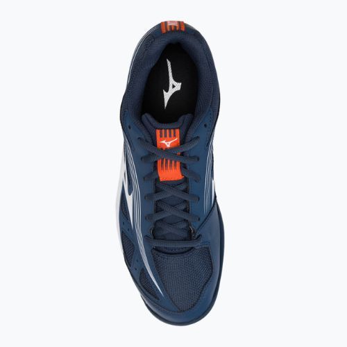 Buty do siatkówki Mizuno Cyclone Speed 3 niebiesko-białe V1GA218021