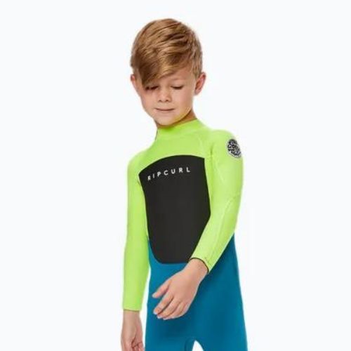 Pianka do pływania dziecięca Rip Curl Groms Omega 3/2 mm Back Zip lemon
