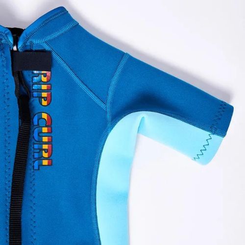 Pianka do pływania dziecięca Rip Curl Groms Omega 1,5 mm Back Zip Springsuit aqua