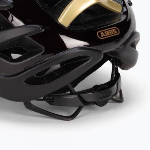 Kask rowerowy ABUS AirBreaker black/gold