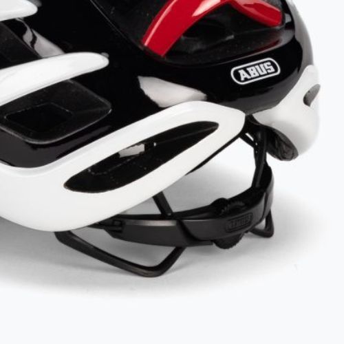 Kask rowerowy ABUS AirBreaker white/red