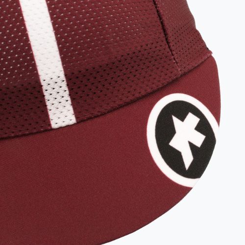 Czapka z daszkiem rowerowa ASSOS Cap bolgheri red