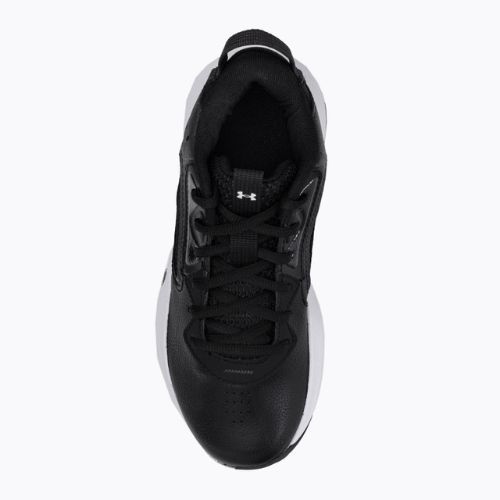 Buty do koszykówki dziecięce Under Armour GS Lockdown 6 deep black