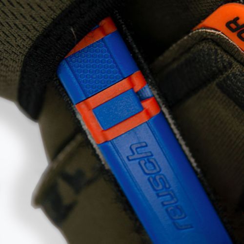 Rękawice bramkarskie Reusch Attrakt Freegel Fusion Ortho-Tec Goaliator desert green/shock orange