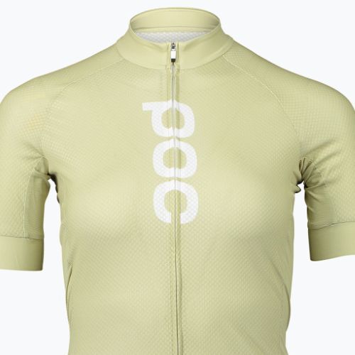 Koszulka rowerowa damska POC Essential Road Logo prehnite green/epidote green