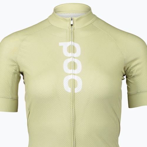 Koszulka rowerowa damska POC Essential Road Logo W prehnite green/epidote green