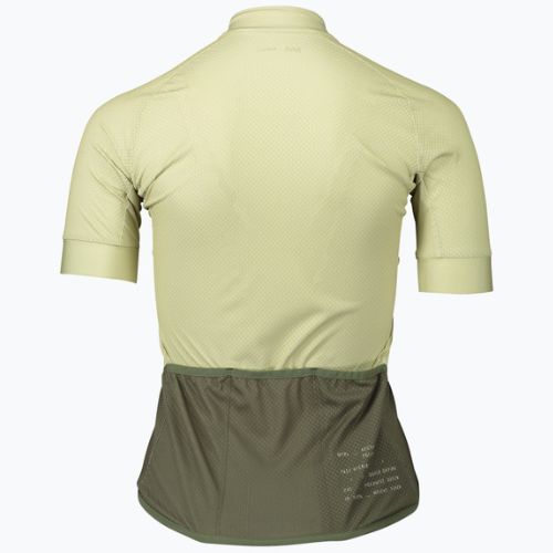 Koszulka rowerowa damska POC Essential Road Logo W prehnite green/epidote green