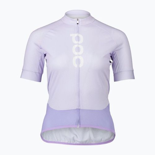Koszulka rowerowa damska POC Essential Road Logo W purple amethyst/purple quartz