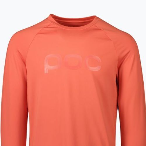 Longsleeve rowerowy męski POC Reform Enduro Jersey ammolite coral