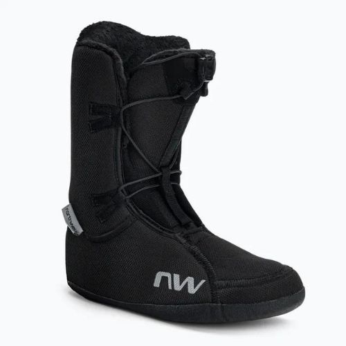 Buty snowboardowe damskie Northwave Helix Spin W black/dark grey