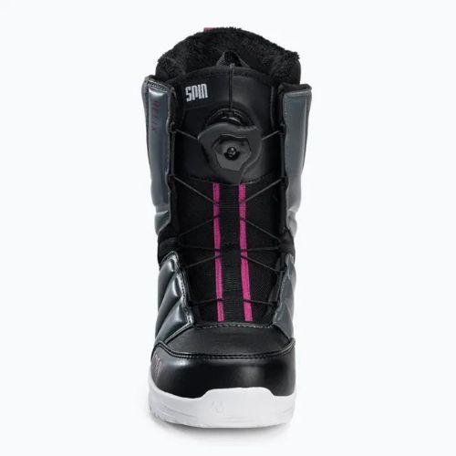 Buty snowboardowe damskie Northwave Helix Spin W black/dark grey