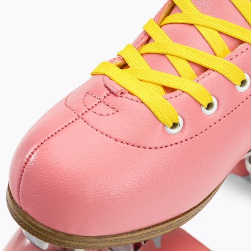 Wrotki damskie IMPALA Quad Skate pink/yellow