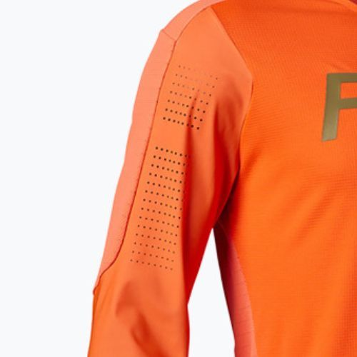 Longsleeve rowerowy męski Fox Racing Flexair Pro fluorescent orange