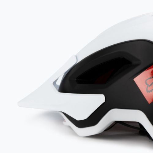 Kask rowerowy Fox Racing Speedframe Pro Blocked white/black