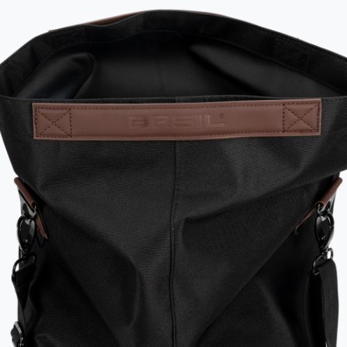 Sakwa rowerowa Basil City Shopper 16 l black