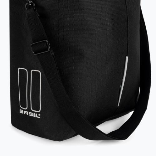 Sakwa rowerowa Basil City Shopper 16 l black