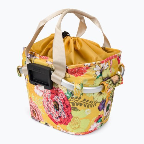 Koszyk rowerowy na kierownicę Basil Bloom Field Carry All Basket 15 l honey yellow