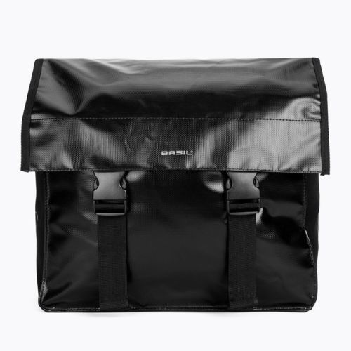Sakwy rowerowe Basil Urban Load Double Bag 53 l black/black