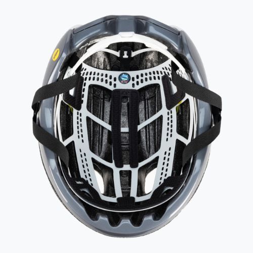 Kask rowerowy Giro Vanquish Integrated Mips matte white/silver/vivid road onyx
