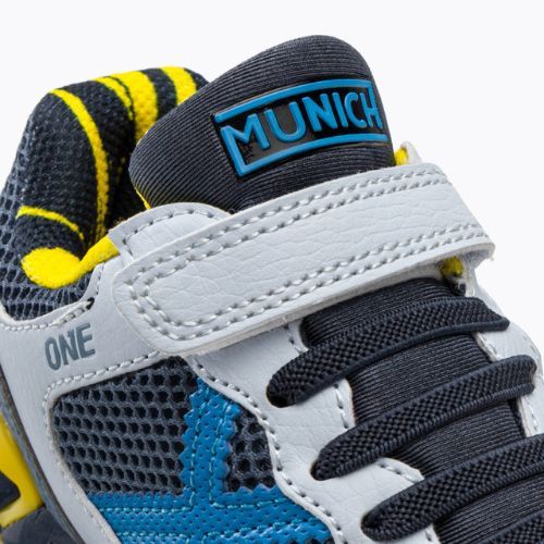 Buty piłkarskie dziecięce MUNICH One Kid Vco gris