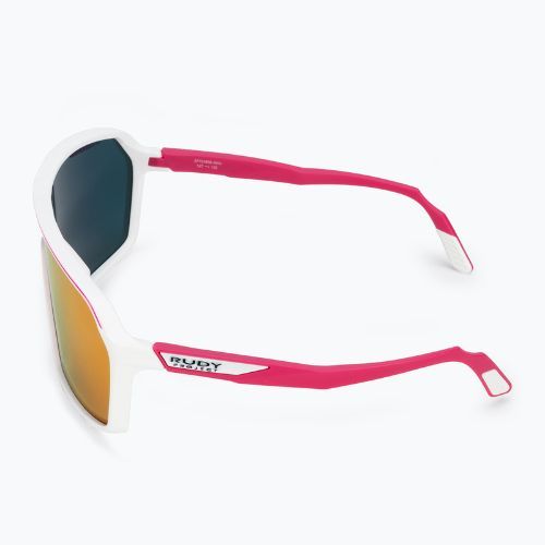 Okulary przeciwsłoneczne Rudy Project Spinshield white/pink fluo matte/multilaser red