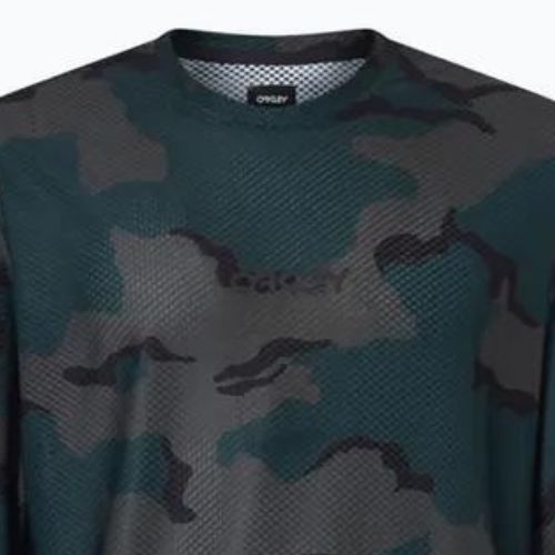 Longsleeve rowerowy męski Oakley Ride Free 3/4 camo hunter