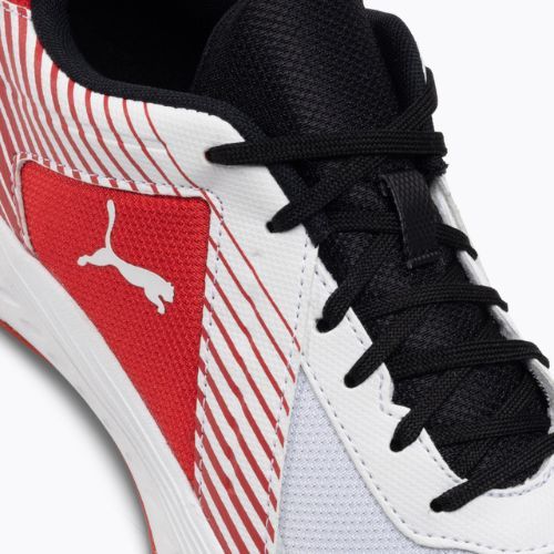 Buty do siatkówki PUMA Varion puma white/puma black/high risk red