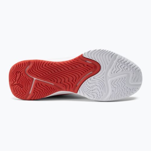 Buty do siatkówki PUMA Varion puma white/puma black/high risk red