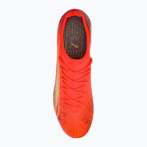 Buty piłkarskie męskie PUMA Ultra Ultimate FG/AG fiery coral/fizzy light