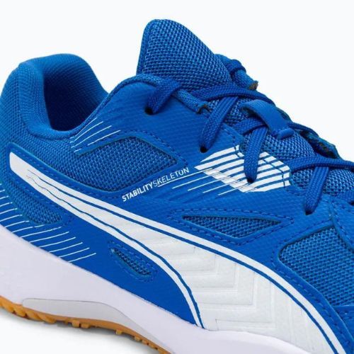 Buty do piłki ręcznej dziecięce PUMA Solarflash Jr II royal/puma white