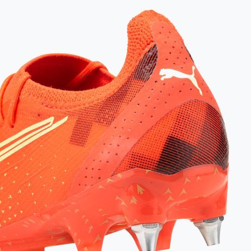 Buty piłkarskie męskie PUMA Ultra Ultimate MXSG fiery coral/fizzy light/puma black
