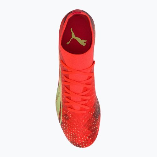 Buty piłkarskie męskie PUMA Ultra Match FG/AG fiery coral/fizzy light/puma black