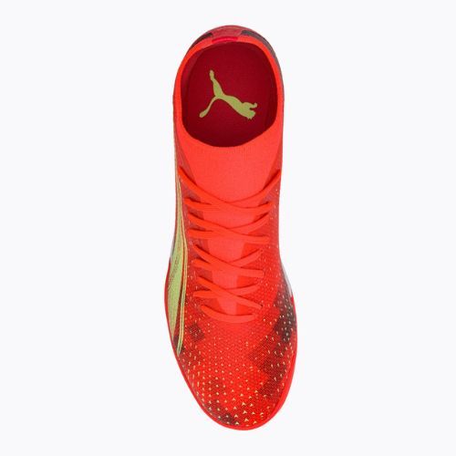 Buty piłkarskie męskie PUMA Ultra Match TT fiery coral/fizzy light/puma black