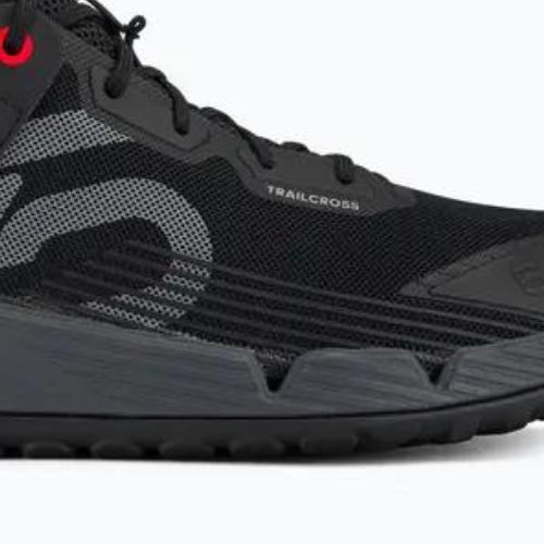 Buty rowerowe platformy męskie adidas FIVE TEN Trailcross LT core black/grey two/solar red