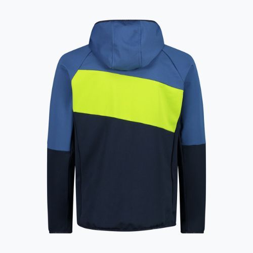 Kurtka hybrydowa męska CMP 33E6577 Hybrid Fix Hood black/blue