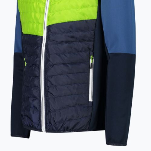 Kurtka hybrydowa męska CMP 33E6577 Hybrid Fix Hood black/blue
