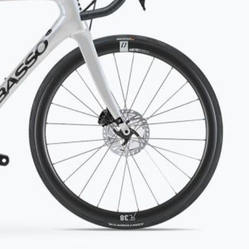 Rower szosowy Basso Diamante Disc fade opal white