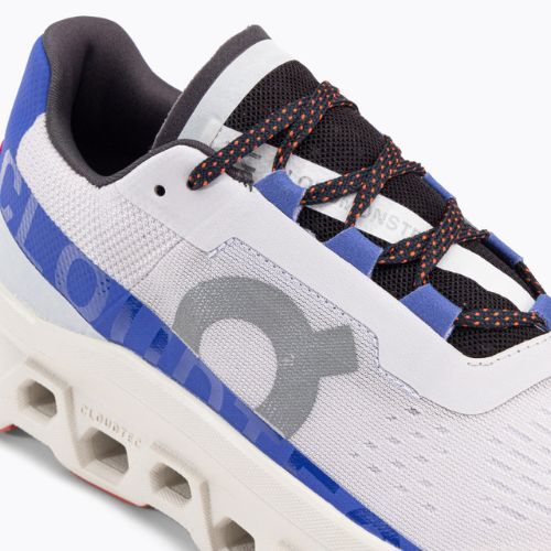Buty do biegania damskie On Running Cloudmonster frost/cobalt