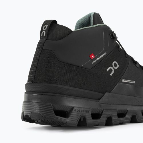 Buty turystyczne męskie On Running Cloudtrax Waterproof black