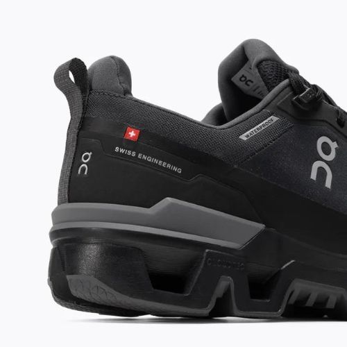Buty męskie On Running Cloudwander Waterproof black/eclipse