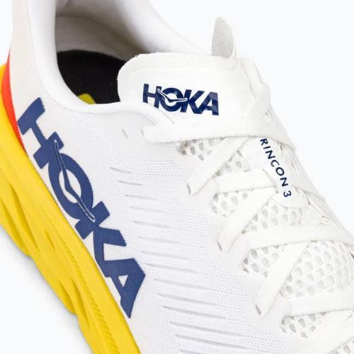 Buty do biegania męskie HOKA Rincon 3 white/eggnog