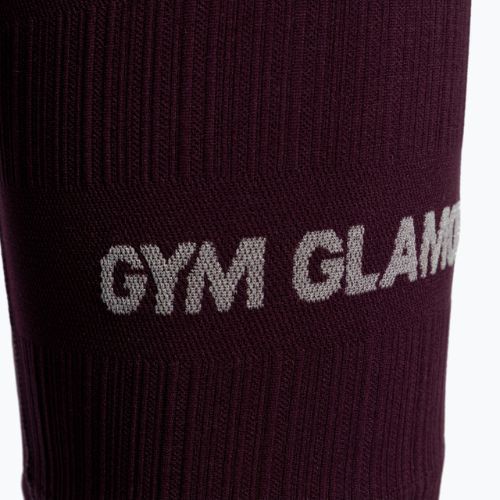 Spodenki treningowe damskie Gym Glamour Push Up grape