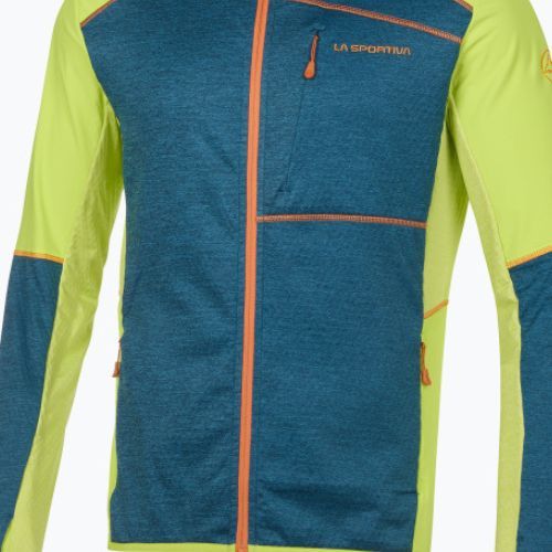 Bluza trekkingowa męska La Sportiva Existence Hoody storm blue/lime punch
