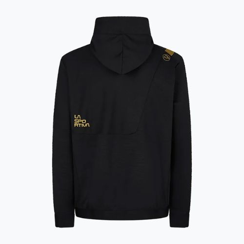 Bluza wspinaczkowa męska La Sportiva Mood Hoody black/yellow