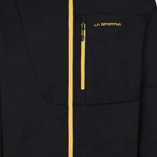 Bluza wspinaczkowa męska La Sportiva Mood Hoody black/yellow