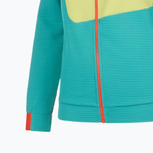 Bluza wspinaczkowa damska La Sportiva Mood Hoody lagoon/green banana