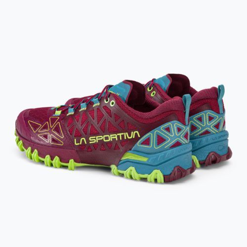Buty do biegania damskie La Sportiva Bushido II red plum/topaz